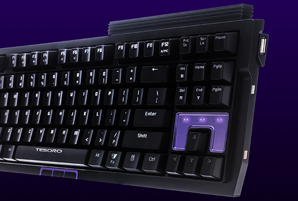 tesoro billenytűzet tizona gaming gamer